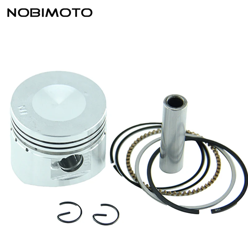 

Поршень в сборе для мотоциклов 110cc Go Karts ATV52.4mm, поршень 13 мм, набор контактов, подходит для всех китайских 125CC AIR COOL 2HH-120