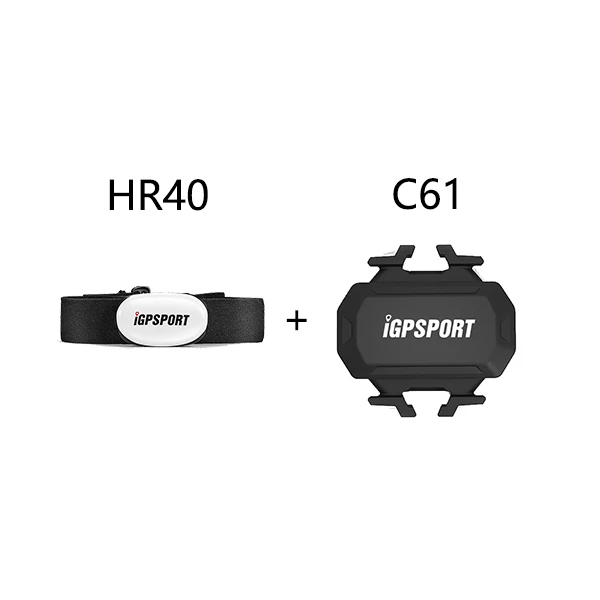 IGPSPORT Велокомпьютер ANT+ HR35 Монитор сердечного ритма Датчик частоты вращения педалей Bluetooth 4.0 GPS Беспроводные аксессуары - Цвет: Cadence Heart Rate