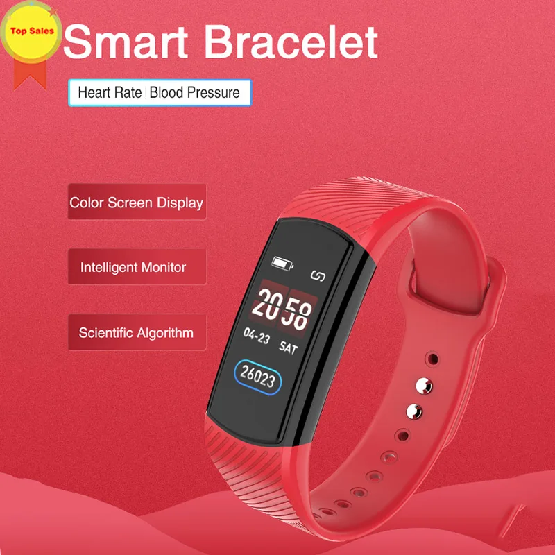 

Smart Band 2019 Blood Pressure Smart Bracelet Heart Rate Monitor multi-Sport Tracker IP67 Waterproof Smart Wristband Watch men