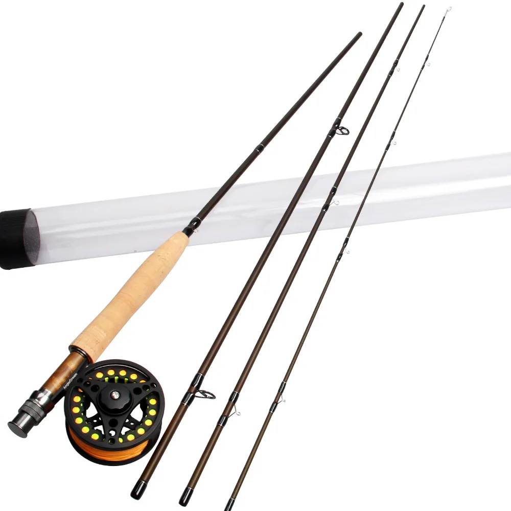 Комплект для ловли нахлыстом 5WT Gaphite IM8/30T Удочка из углеродного волокна 5/6WT