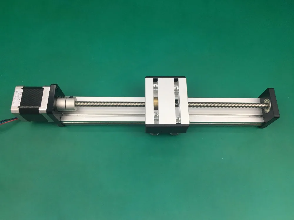 Высокая точность CNC ST T8 * 2 шариковый винт раздвижной стол эффективный ход 400 мм 500 +