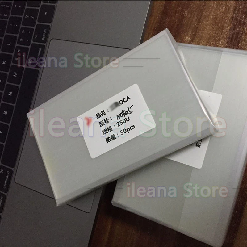 

50 Piece For Samsung Galaxy S3 S4 S5 S6 S7 Edge S8 S9 Plus Screen Glass Optical Clear Adhesive Glue Original Sticker