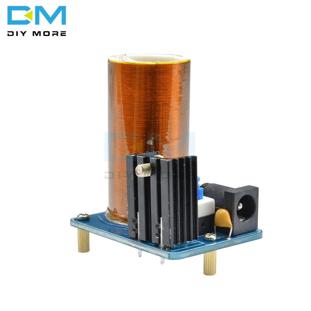 BD243 BD243C Mini Tesla Coil Magic Props DIY Parts Empty Lights Technology Diy Electronic Kit Mini Tesla Coil Module