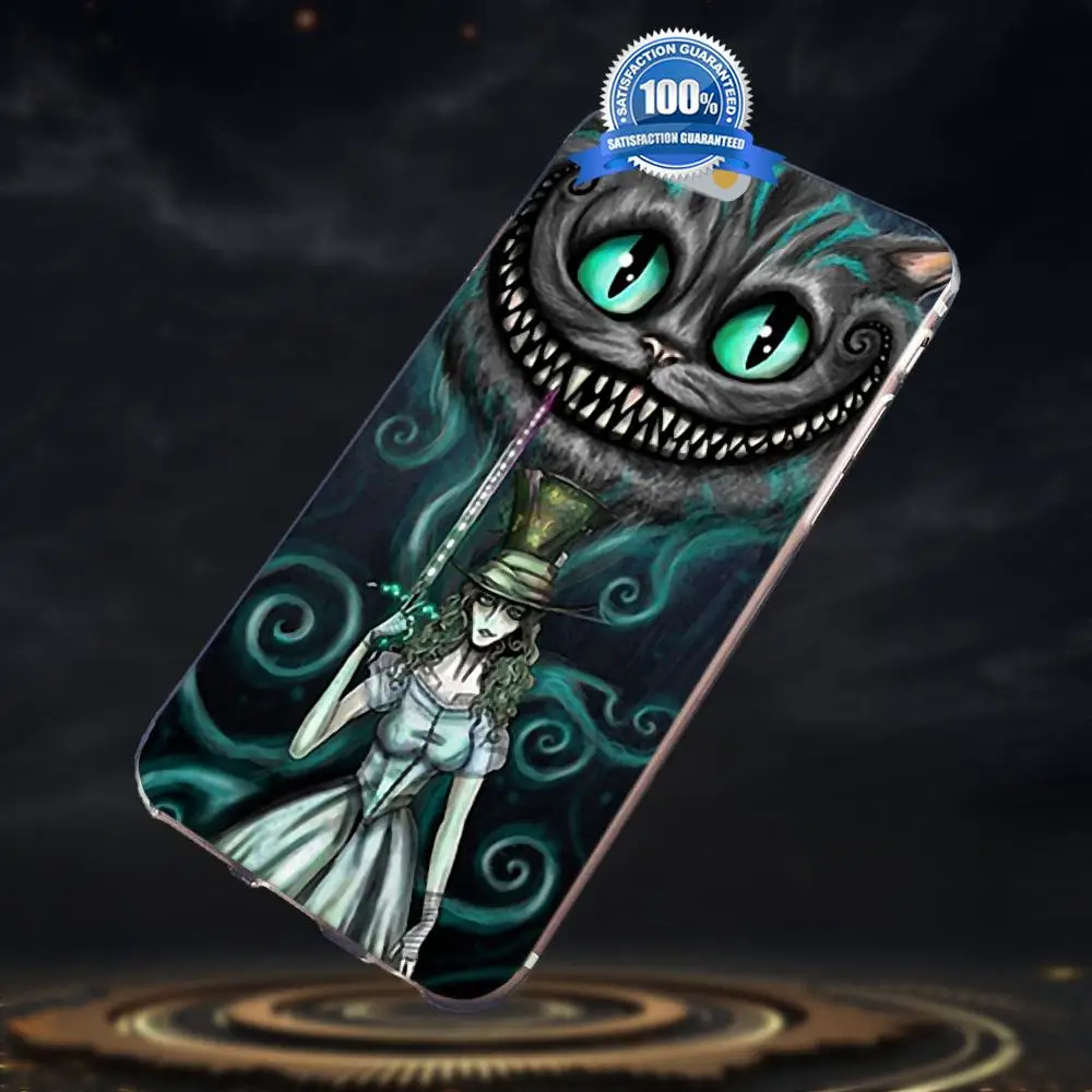 as picture Алиса в стране чудес Чеширский кот для huawei G7 G8 Honor 5A 5C 5X6X7 8 V8 Коврики 8 9 P7 P8 P9 P10 Lite плюс TPU телефон кожи - Цвет: as picture