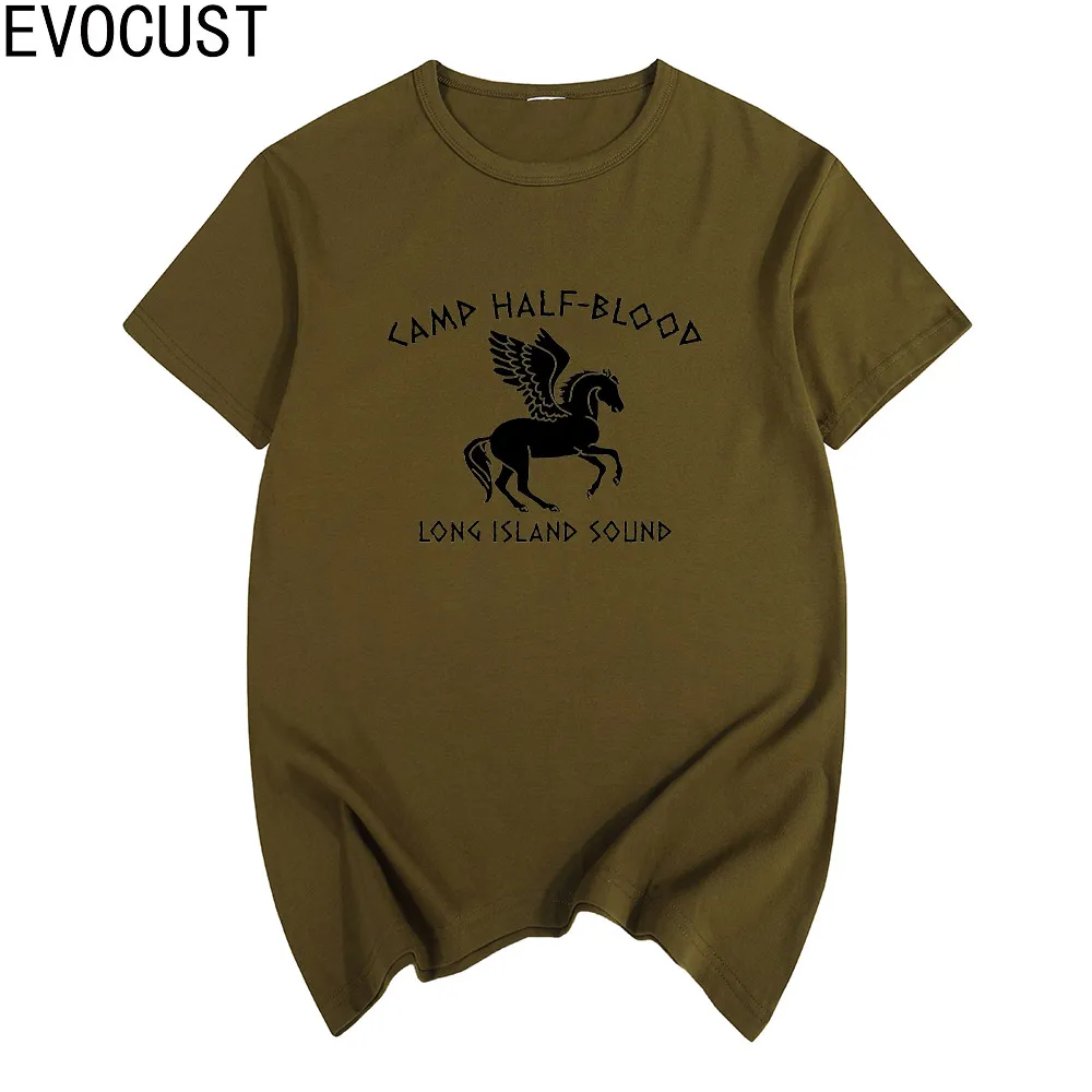 Camp Half Blood funnny пародия короткий рукав Футболка хлопок мужская футболка новая футболка Wo Мужская s унисекс Мода