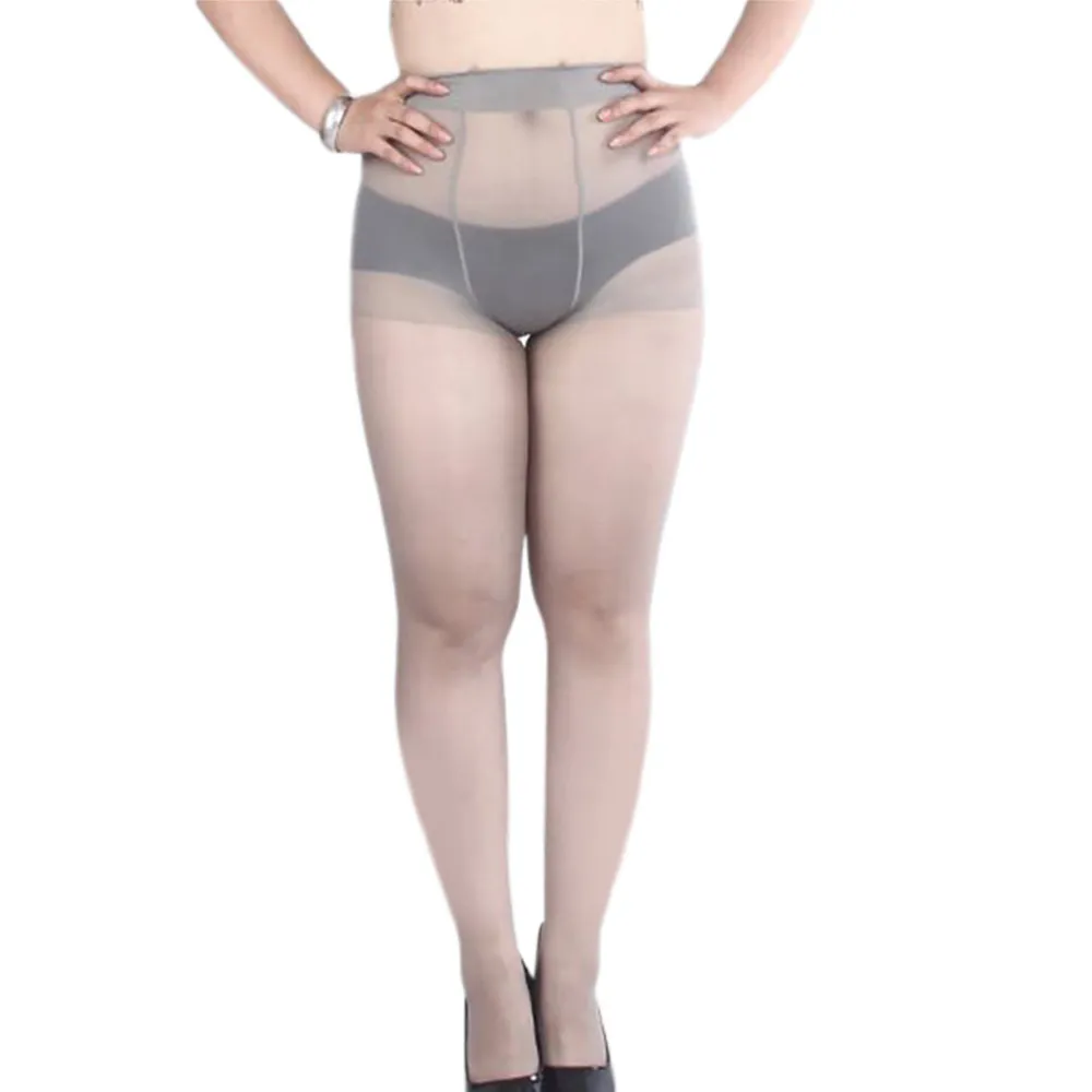 gray Viny beauty/модные мягкие обычные колготки одного размера, женские ультратонкие колготки, колготки, аксессуары для чулок, эротические шёлковые чулки - Цвет: gray
