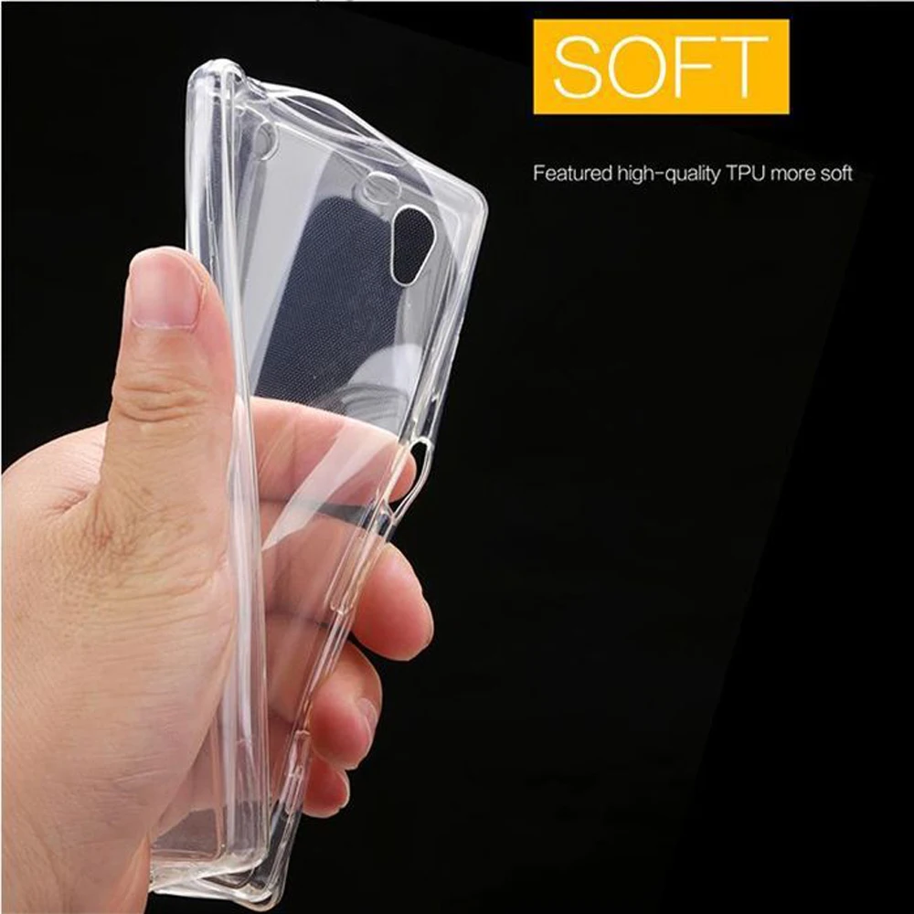 For Sony Xperia M4 M5 XA Z5 Mini X Z3 C5 C4 Soft Clear Silicon TPU Cases Cover 360 Full body Shockproof Capa |