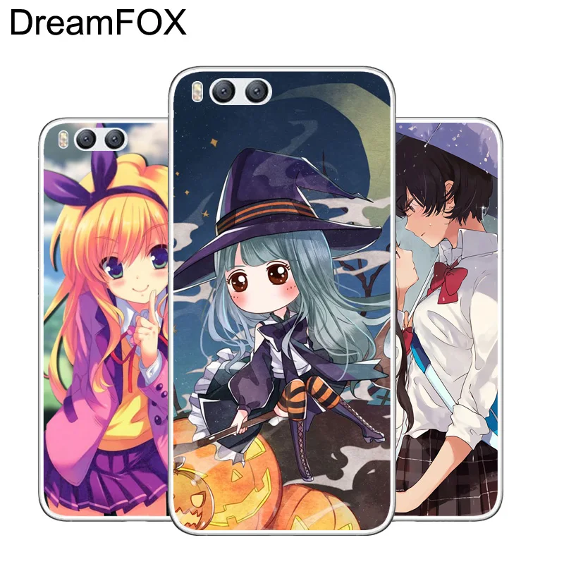 DREAMFOX M321 модные аниме силиконовый чехол-накладка из мягкого ТПУ чехол крышка для