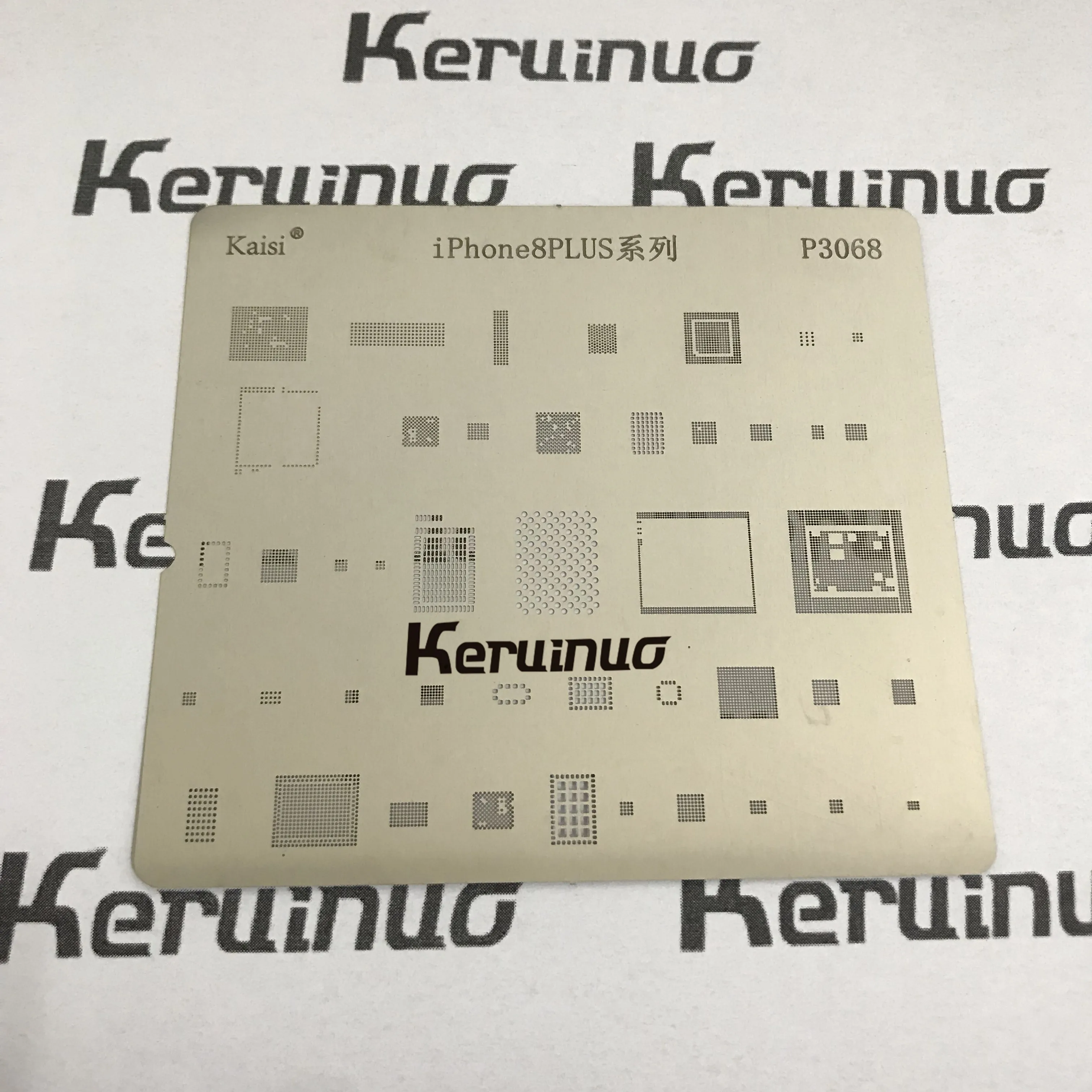 Для iphone 8 Plus BGA трафарет для ЦП RAM Wifi Nand Flash Baseband усилитель мощности аудио IC Reball Pin