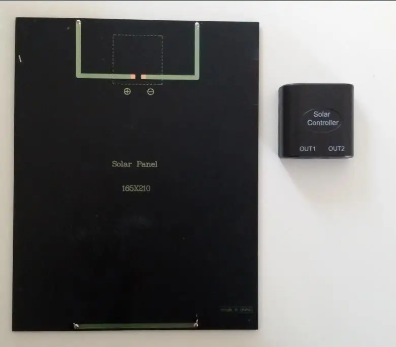 Панель солнечных батарей 6 в Вт монокристаллическая панель + регулятор для DIY 5