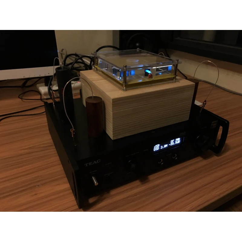 HiFi аудио кабель заземление петли шума изолятор GND черное отверстие устранение статического электричества Мощность очиститель электронный