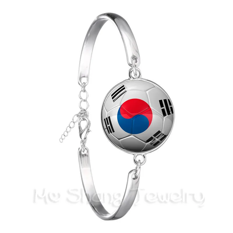 2018 новый футбольный Браслет Кубка мира национальный флаг Бельгия Испания