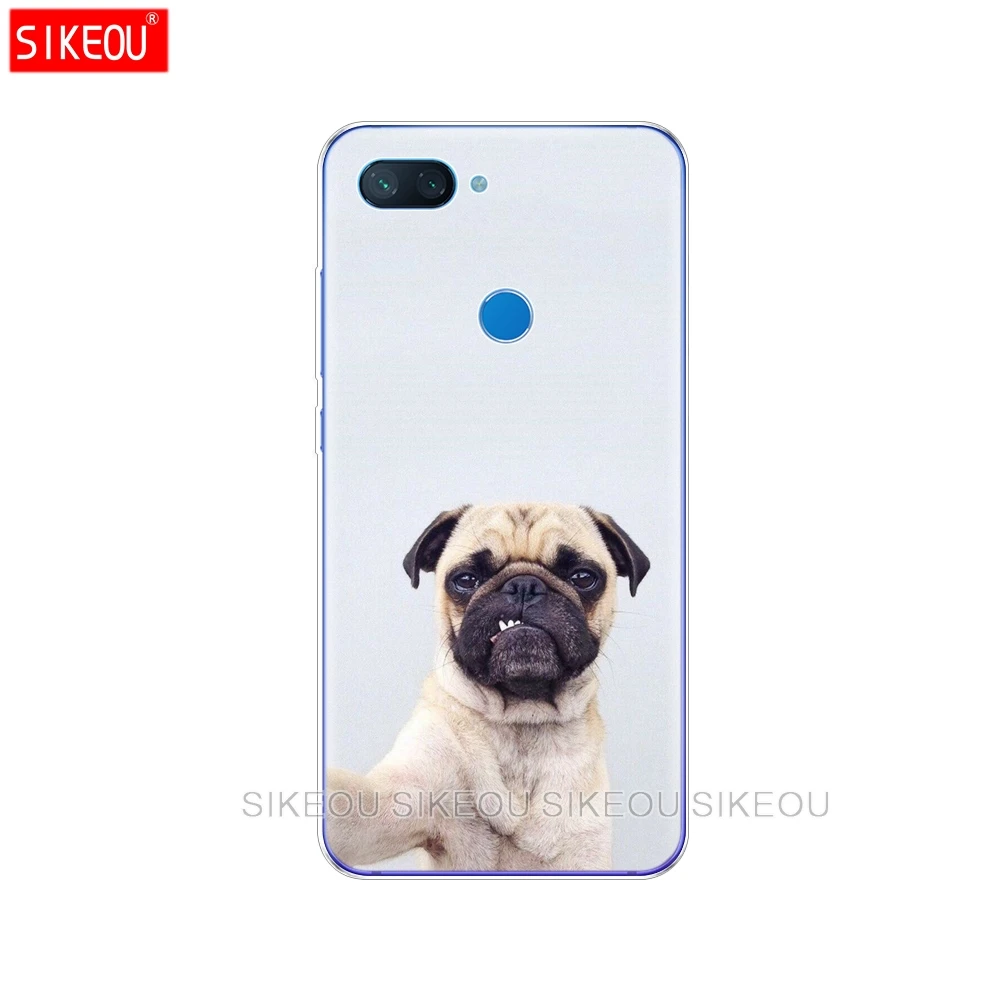51752 Силиконовый чехол для Xiaomi Mi 8 LITE, чехол 6,26 дюйма, мягкий чехол для Xiaomi Mi 8 lite funda full 360, защитная Противоударная сумка - Цвет: 51752