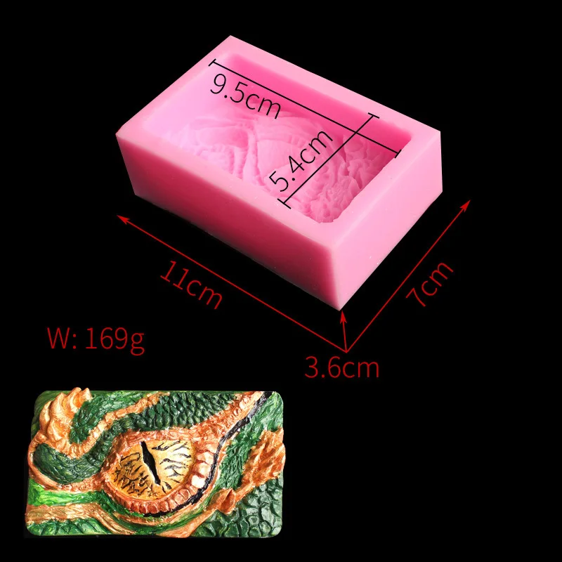 Дракон глаз шоколадная силиконовая форма помадка ледяной куб для пуддинга