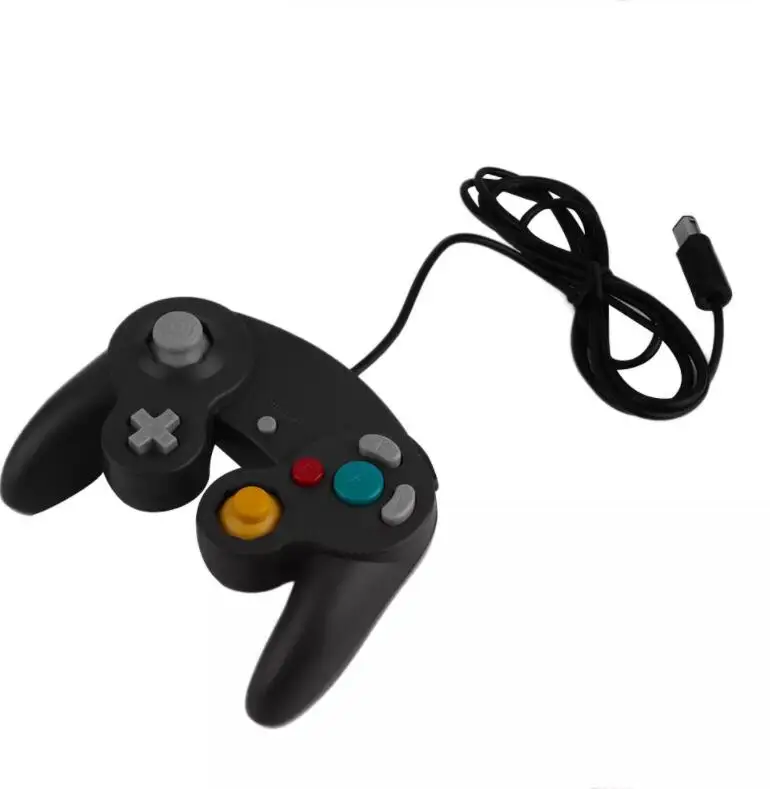 100 шт. Топ качество проводной Игры геймпад джойстик для NGC NINTENDO GC игры Cube для платины смешивать цвета
