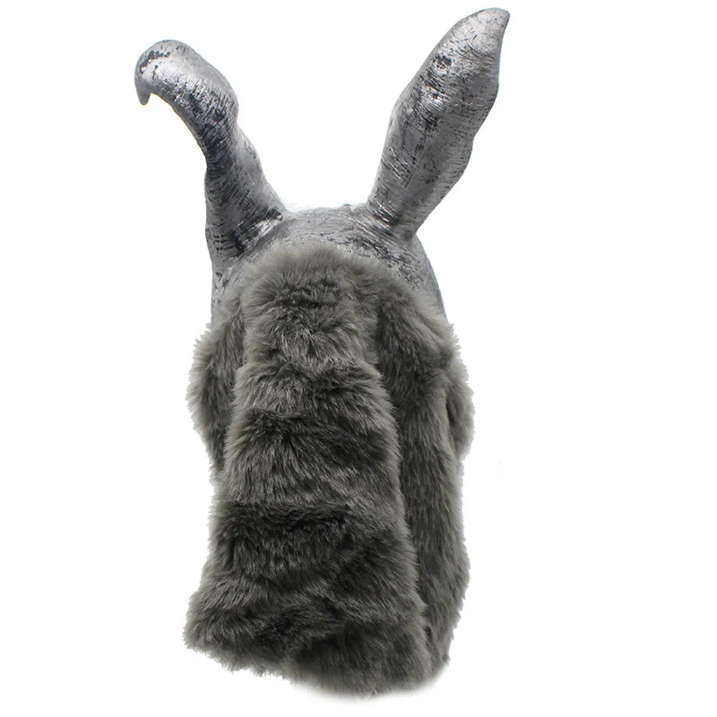 Donnie Darko FRANK маска кролика Хэллоуин кролик латексный капюшон с меховой маской