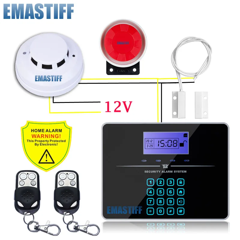 Из Металла Дистанционное управление голосовые подсказки проводной датчик двери