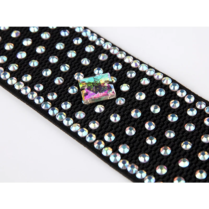 Аксессуары для латиноамериканских танцев талии Berlt Стразы пояс с блестящими