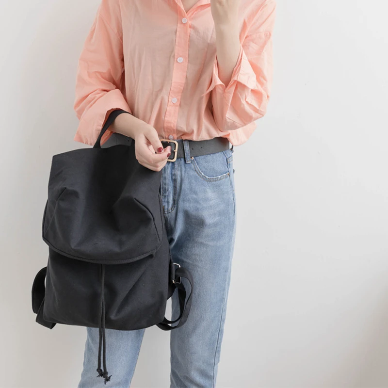 Youda унисекс однотонный рюкзак из парусины простой темперамент студенческий