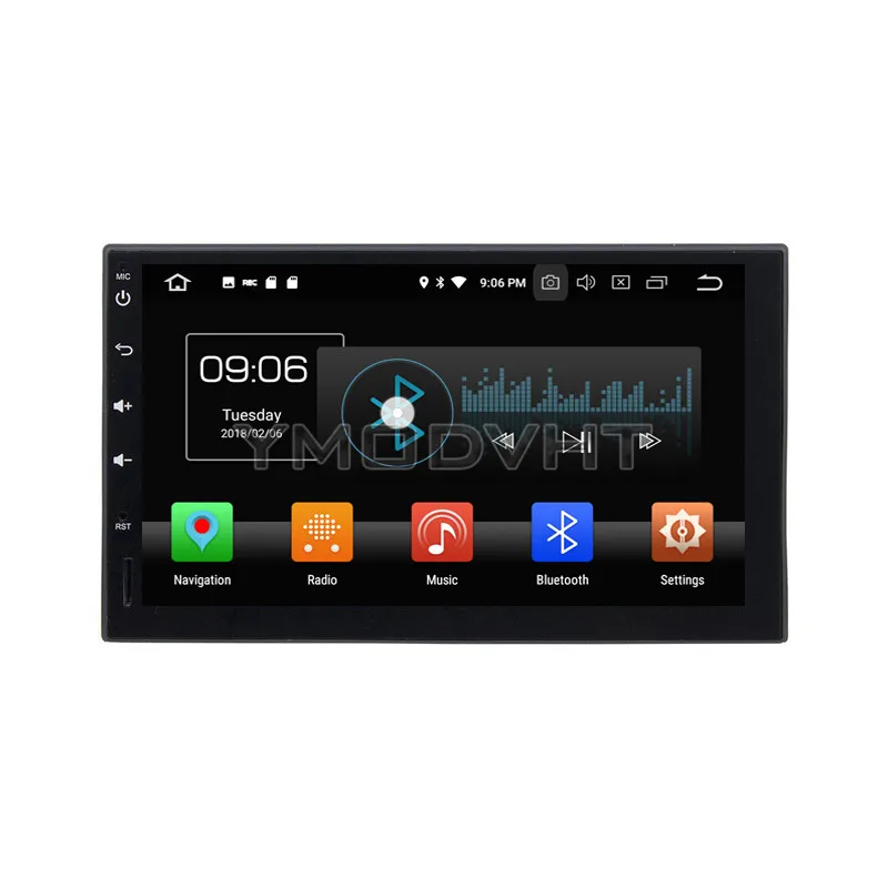 YMODVHT 7 дюймов Android 8 0 Восьмиядерный PX5 4 Гб универсальный автомобильный DVD плеер