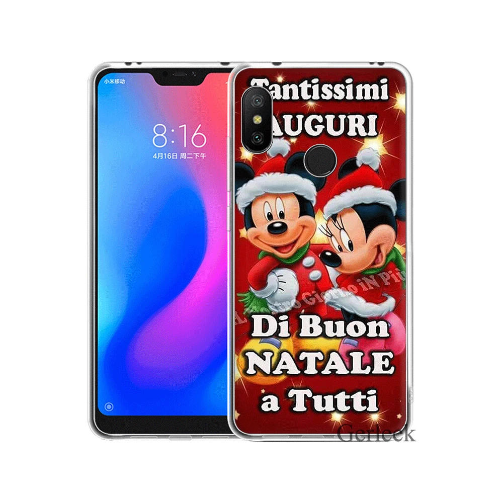 Чехол для телефона Xiaomi Redmi 4A 4X 5 5A 6 6A 7 7A 8A S2 GO K20 Pro чехол мыши новогодний | Мобильные