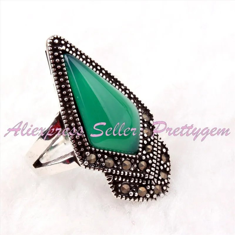 Бесплатная Доставка 9x11 мм Ромб Формы Бусин Старину Тибетский Серебряный