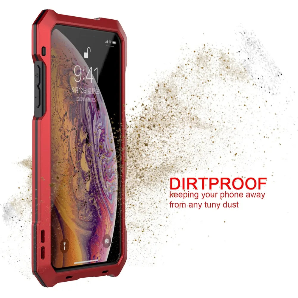 Metal Aluminum Case Cover With Fisheye Wide Angle Macro Lens For iPhone XR XS MAX Protective |