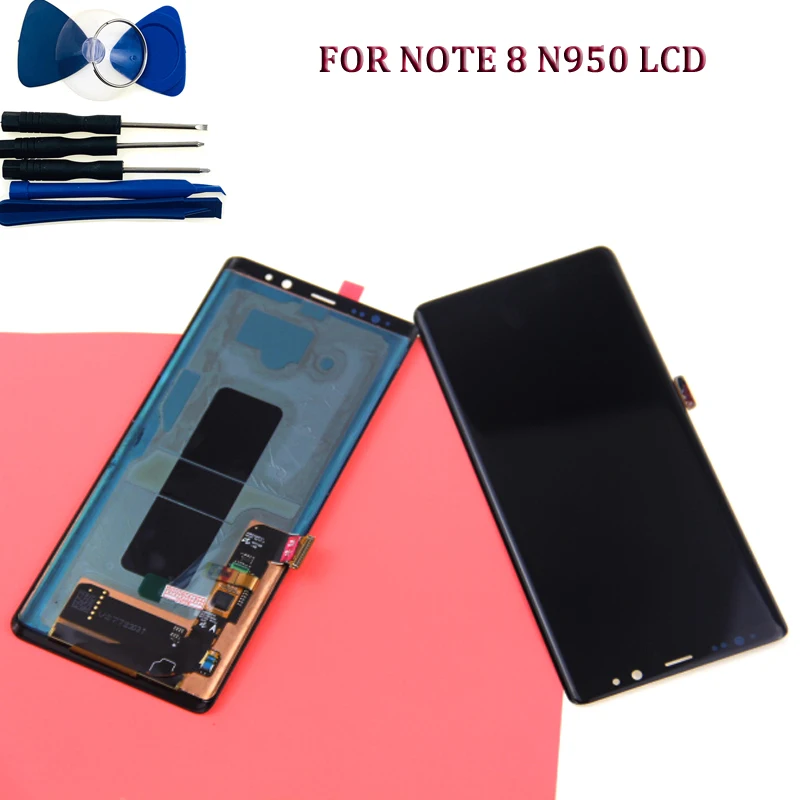 N950 для samsung Note8 смартфон lcd N950F/N950 запасной дисплей на замену ремонт аксессуары ЖК-дисплей