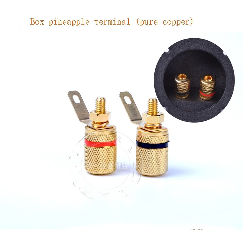 Позолоченный соединитель для акустических терминалов аудио/динамик разъем типа