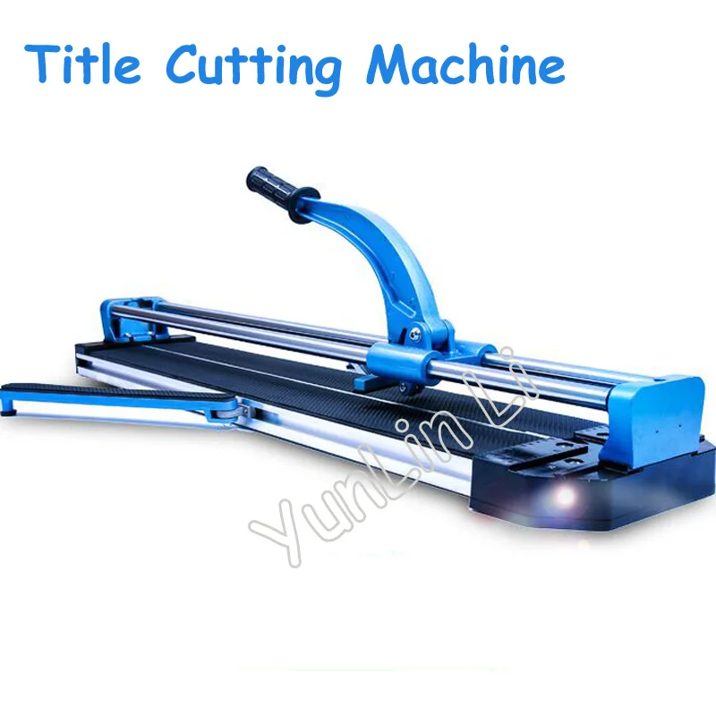 Infrared Ceramics Cutter with Laser Dual Track Manual Tile Cutting Machine Floor Push Broach