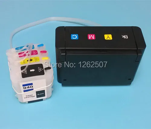 Система непрерывной подачи чернил для HP officejet pro 940 8000 8000A 8500A принтеров hp 8500 940XL с