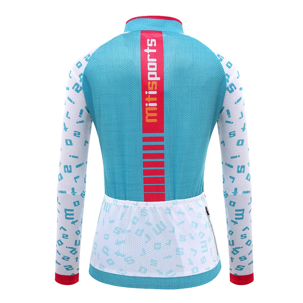 Женская велосипедная одежда MTSPS быстросохнущая Одежда Mtb с длинными рукавами для