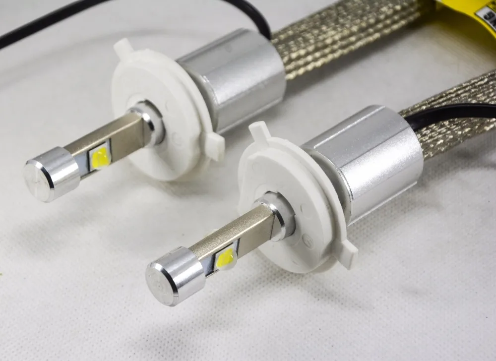 1 компл. H8 H9 H11 H16(JP) 110 Вт 13200LM P70 светодиодные фары XHP-70 4LED чип супер яркий Тонкий Conversion Kit вождения Туман 5000 К 6000 К