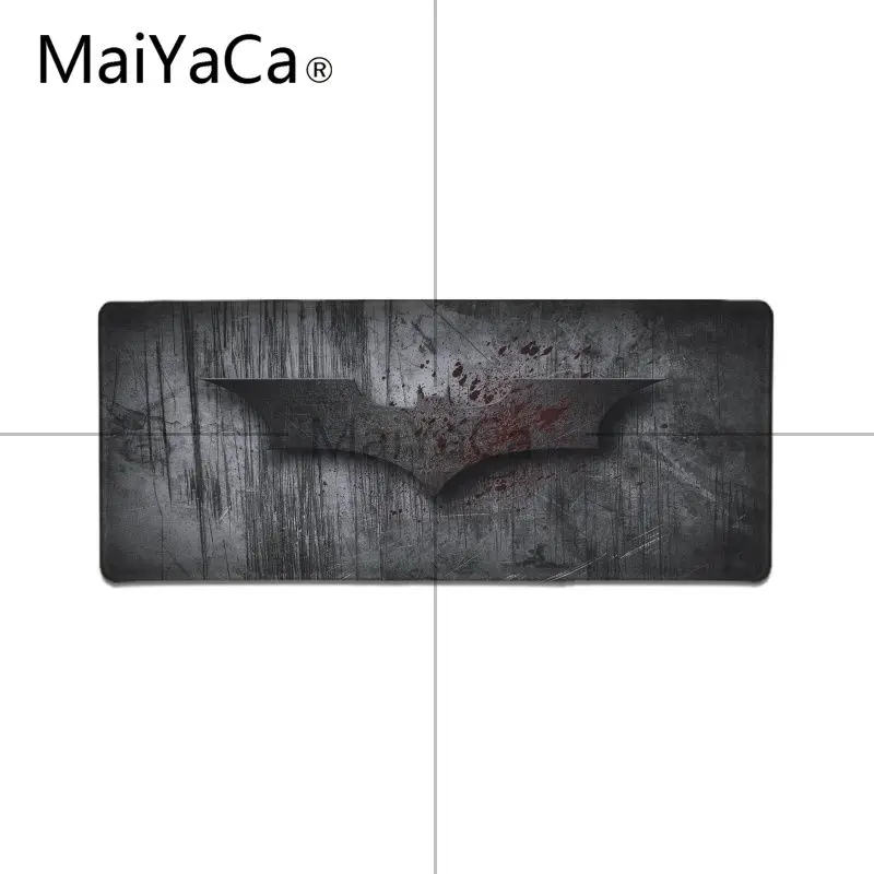 Lock Edge 30x80cm MaiYaCa Коврик для мыши Бэтмен геймер игровые коврики большой игровой коврик для мыши Lockedge коврик для мыши Клавиатура коврик - Color: Lock Edge 30x80cm