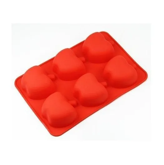 Силиконовая форма для выпечки тортов 6 Яблоков кексов чашки маффинов лоток