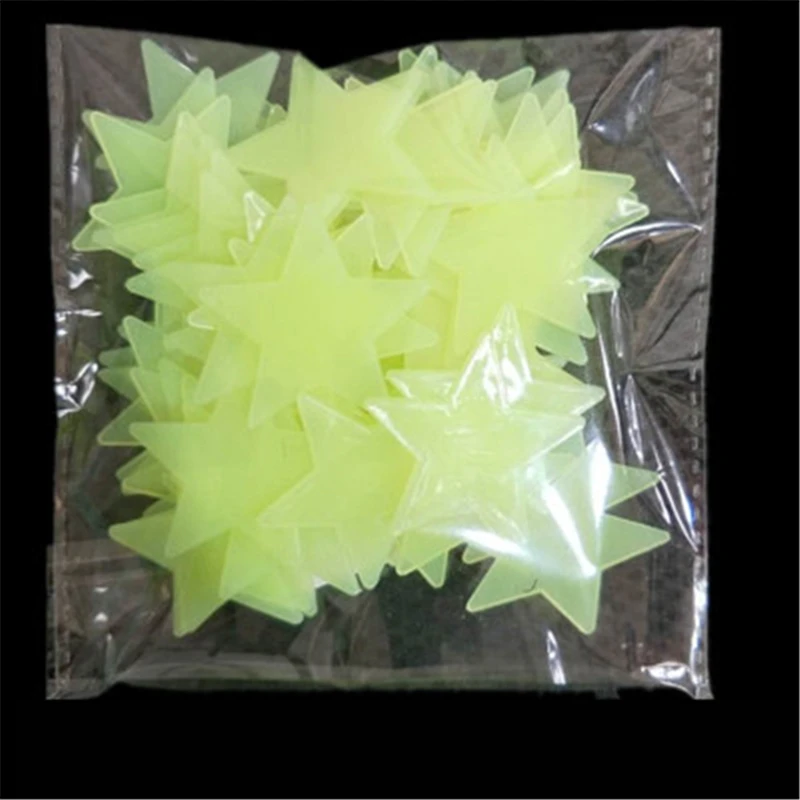 100 шт. Светящиеся в темноте игрушки спальне диван флуоресцентная живопись