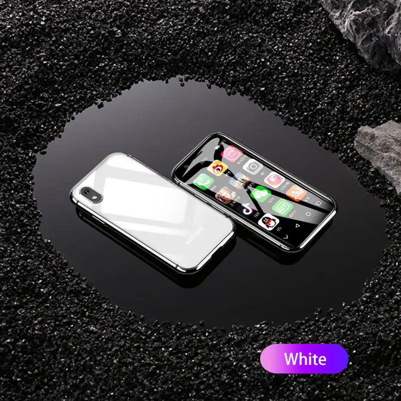 white Sono SOYES XS все Netcom 4G Android система Смарт мини мобильный телефон ультра-тонкий ультра-телеком мобильный телефон новая машина - Цвет: white