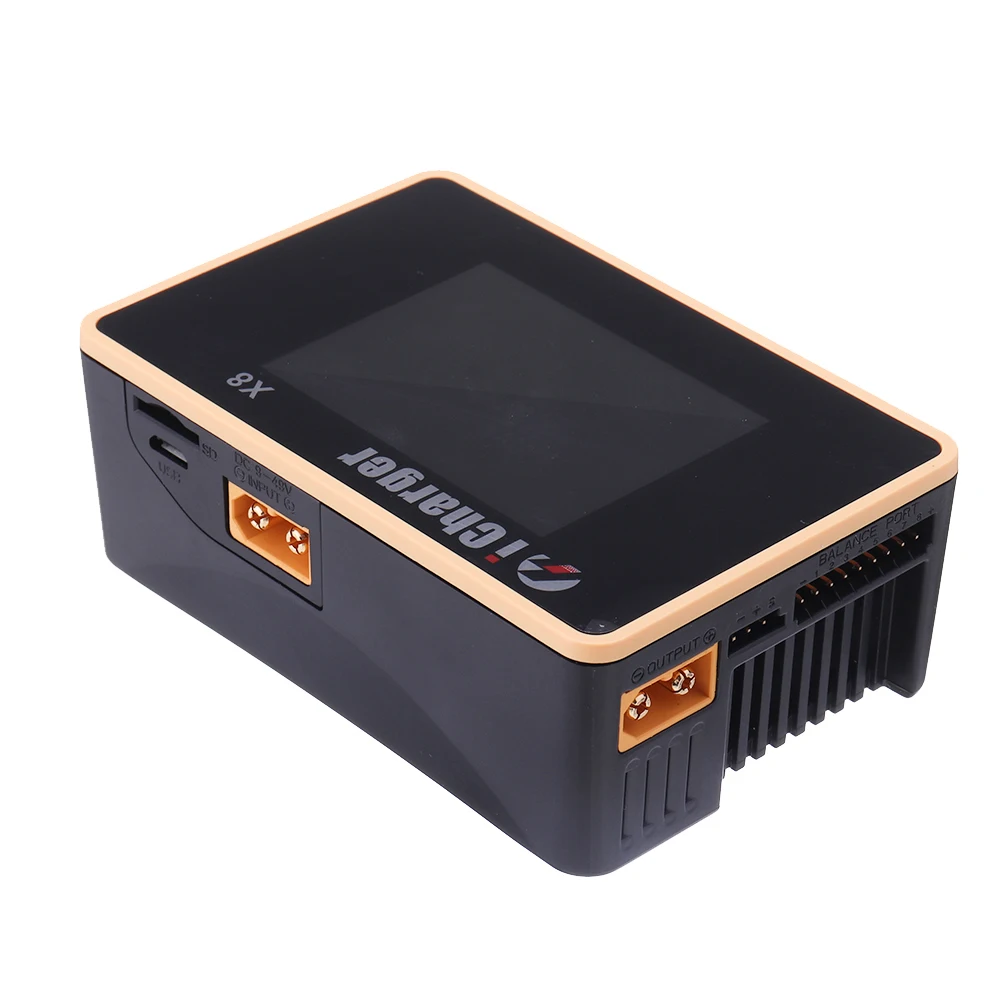 I зарядное устройство X8 1100 Вт 30A DC ЖК-экран умный аккумулятор баланс зарядное устройство Dis зарядное устройство для 1-8s LiPo/Lilo/LiFe/LiHV батарея модель радиоуправляемого дрона