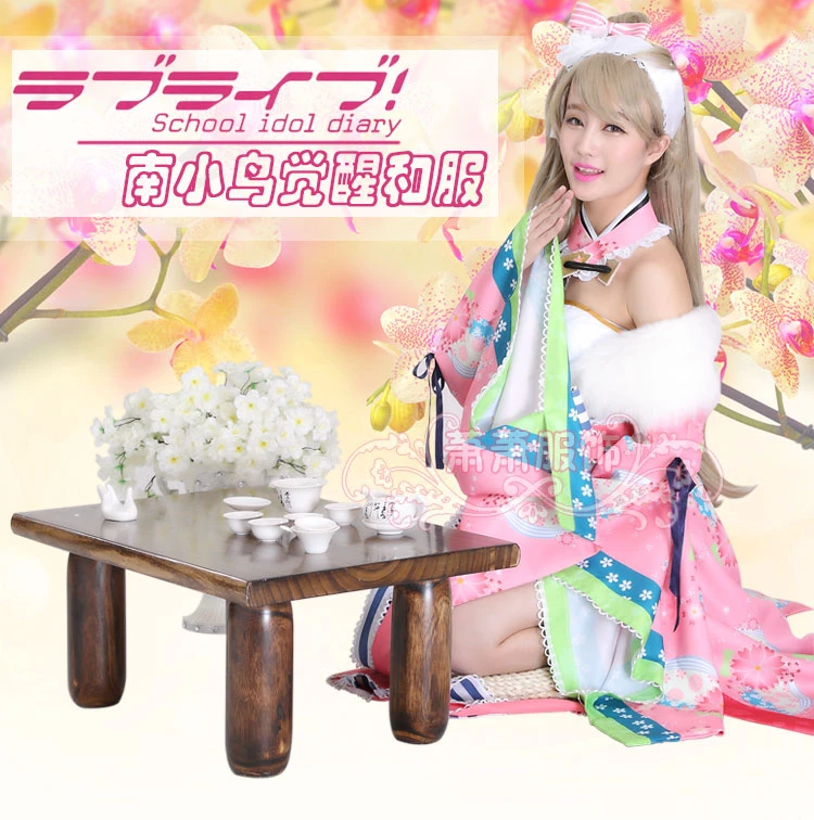 Костюм для косплея Minami Kotori Love Live! женское кимоно платье в стиле Ципао |