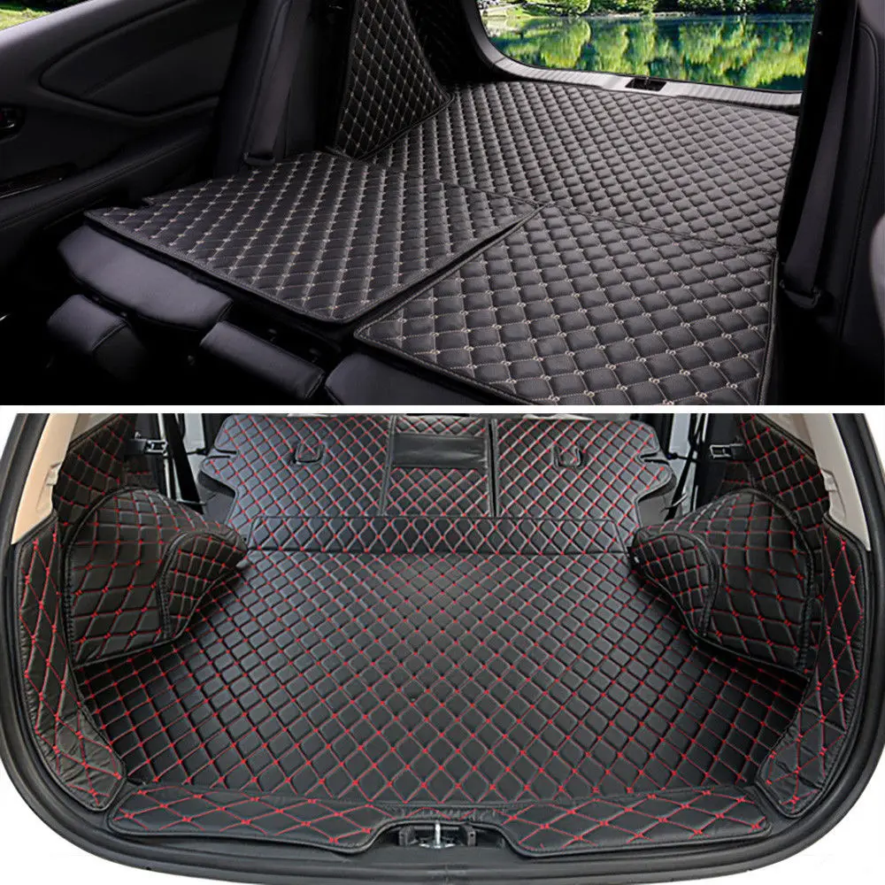 

Full Covered Seat Pad Cargo Box Trunk Floor Mat Carpet Liner For Honda Odyssey 2015-2018