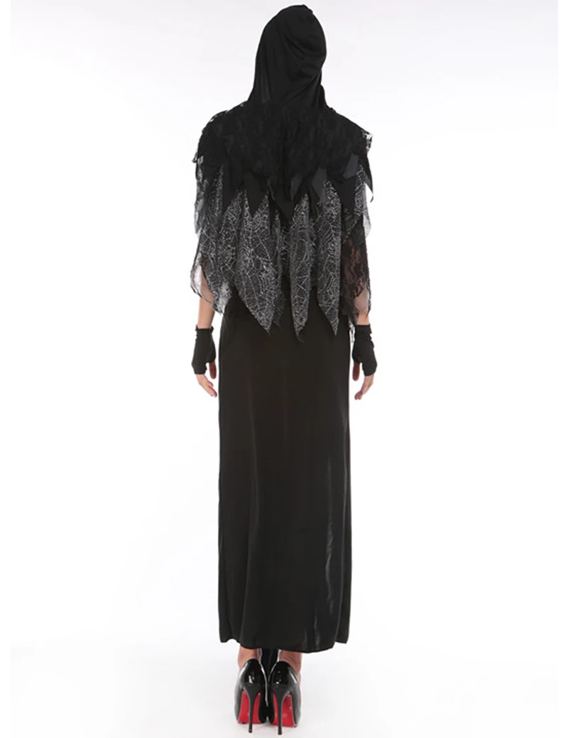 Наряжать черный Пираты Карибского моря дьявол призрак воин единые Для женщин