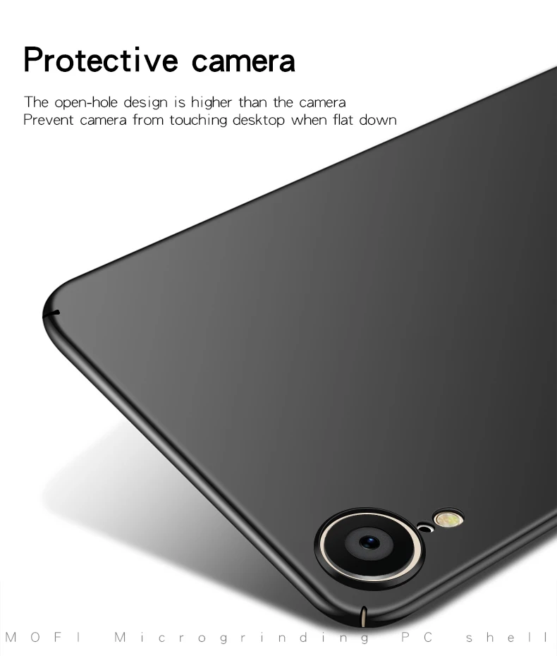 Для iphone XR Чехол MOFI Жесткий Чехол для iphone XR задняя Высококачественная крышка телефона оболочки для iphone XR чехол для телефона
