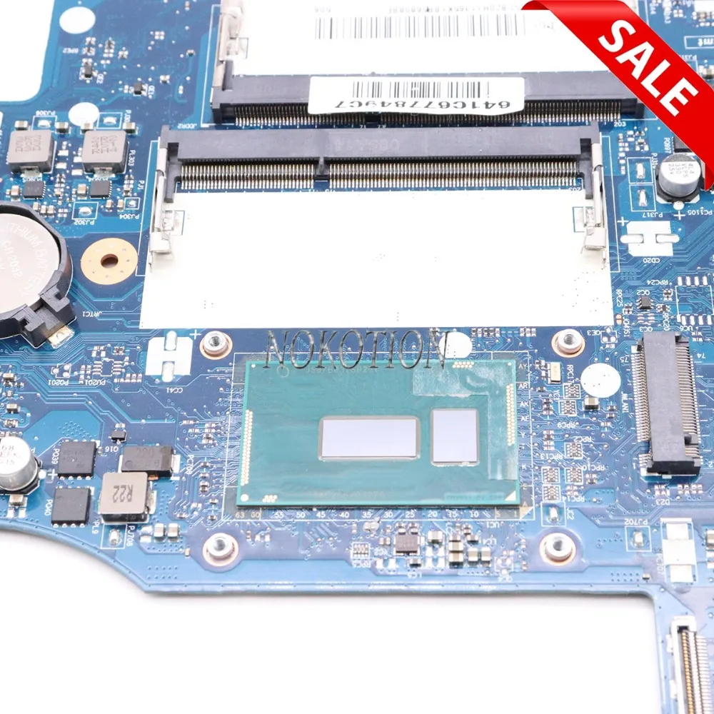 NOKOTION ACLU3 ACLU4 UMA NM-A362 5B20H11365 материнская плата для lenovo G40 G40-80 SR23Y I5-5200U полностью