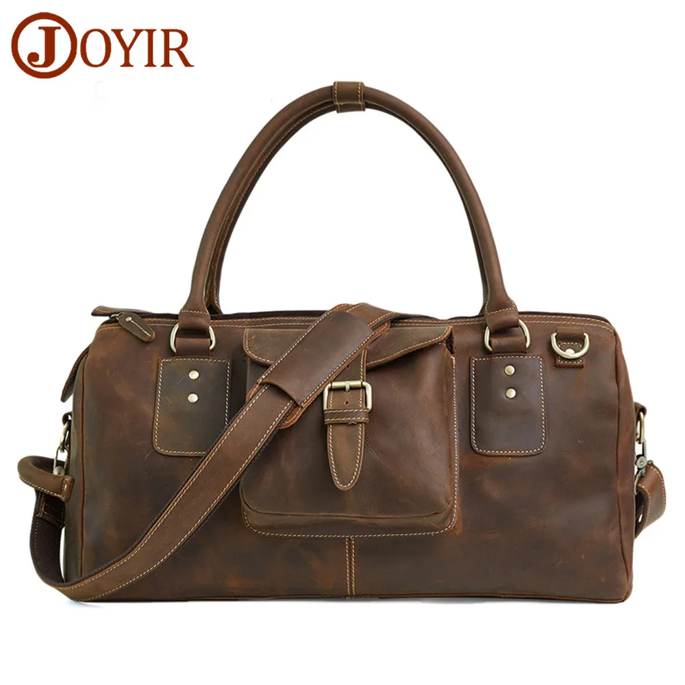 Большой Ёмкость мужские дорожные сумки водонепроницаемый Сумки из натуральной