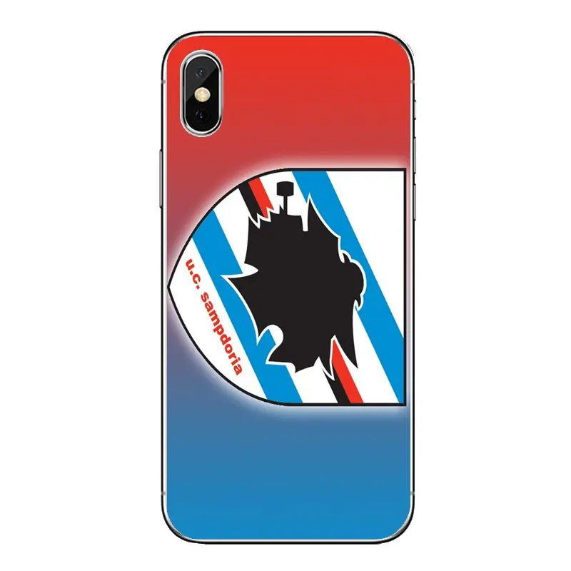 For Xiaomi Mi A1 A2 5X 6X 8 lite SE Pro Max Mix 2 2S 3 Mi5 Mi5S Sampdoria Genua Football Logo Soft Transparent Cases Covers |