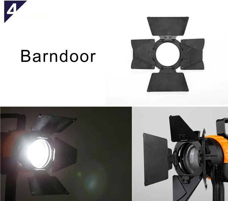 Falcon Eyes 5600K мини Точечный светильник 80 Вт фотографический светильник Регулируемая длина фокусировки заполняющая лампа видео/фото/Студия/кино светильник ing P8