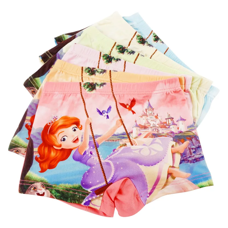 Calcinha infantil/нижнее белье для маленьких девочек детские трусики 2 предмета мягкие