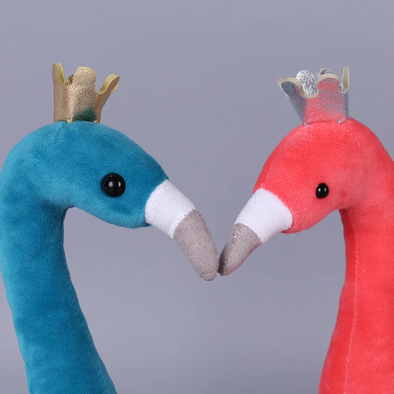 1 шт. 40 см имитация Фламинго Лебедь плюшевая игрушка милая дикая птица чучела