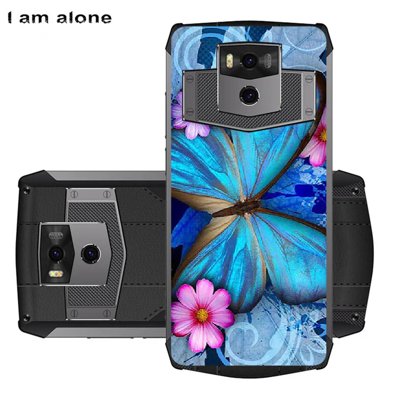 Solf TPU W45 Чехлы для телефонов I am alone для Ulefone power 5 6,0 дюймов, мягкий ТПУ мобильный Модный черный цвет для Ulefone power 5 сумок - Цвет: Solf TPU W45