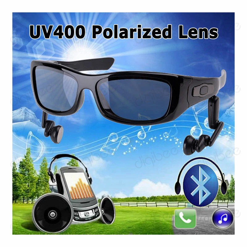 Модные умные поляризационные солнцезащитные очки TR90 в прочной оправе Bluetooth
